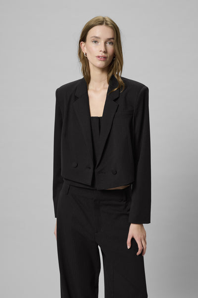 MWReece Short Blazer Black - 100031 - 10705321 Thumbnail