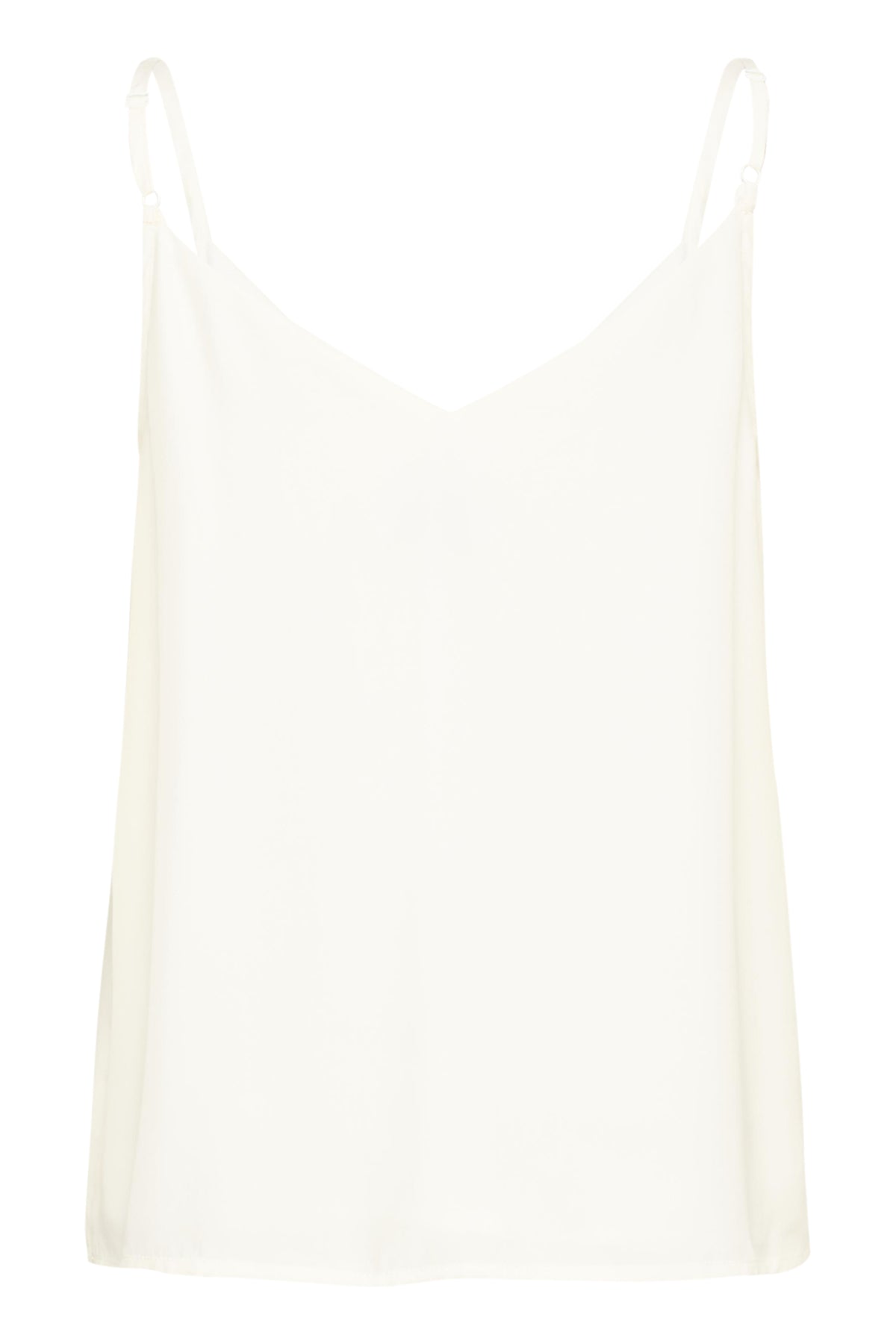 MWSilk Strap Top Snow White - 110602 - 10705328
