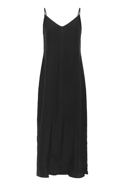 MWSilk Strap dress Black - 100031 - 10705329 Thumbnail