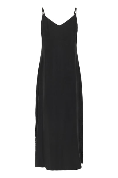 MWSilk Strap dress Black - 100031 - 10705329 Thumbnail