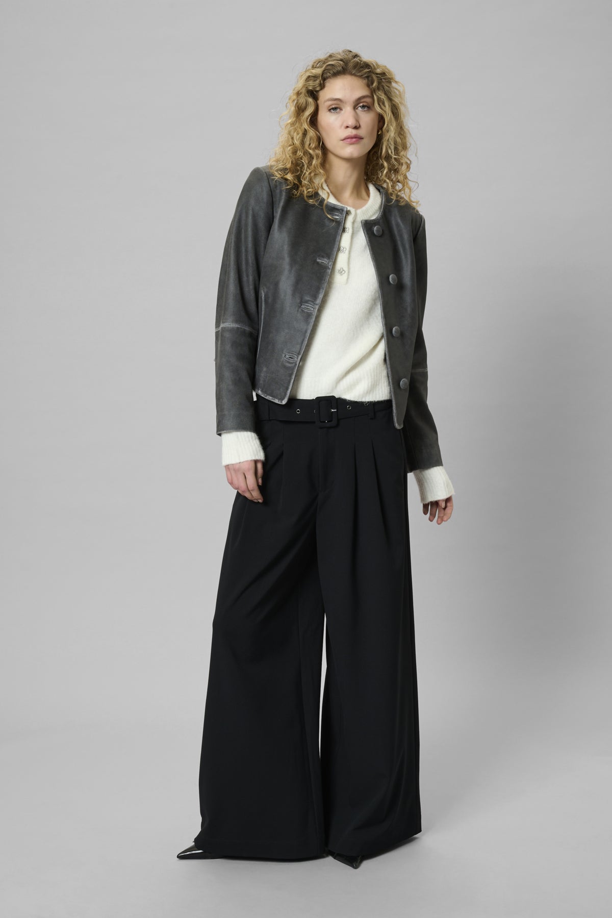 MWHace Vitta High Wide Pant Black - 100031 - 10705331