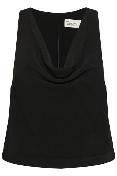 MWMille Waterfall top Black - 100031 - 10705334 Thumbnail