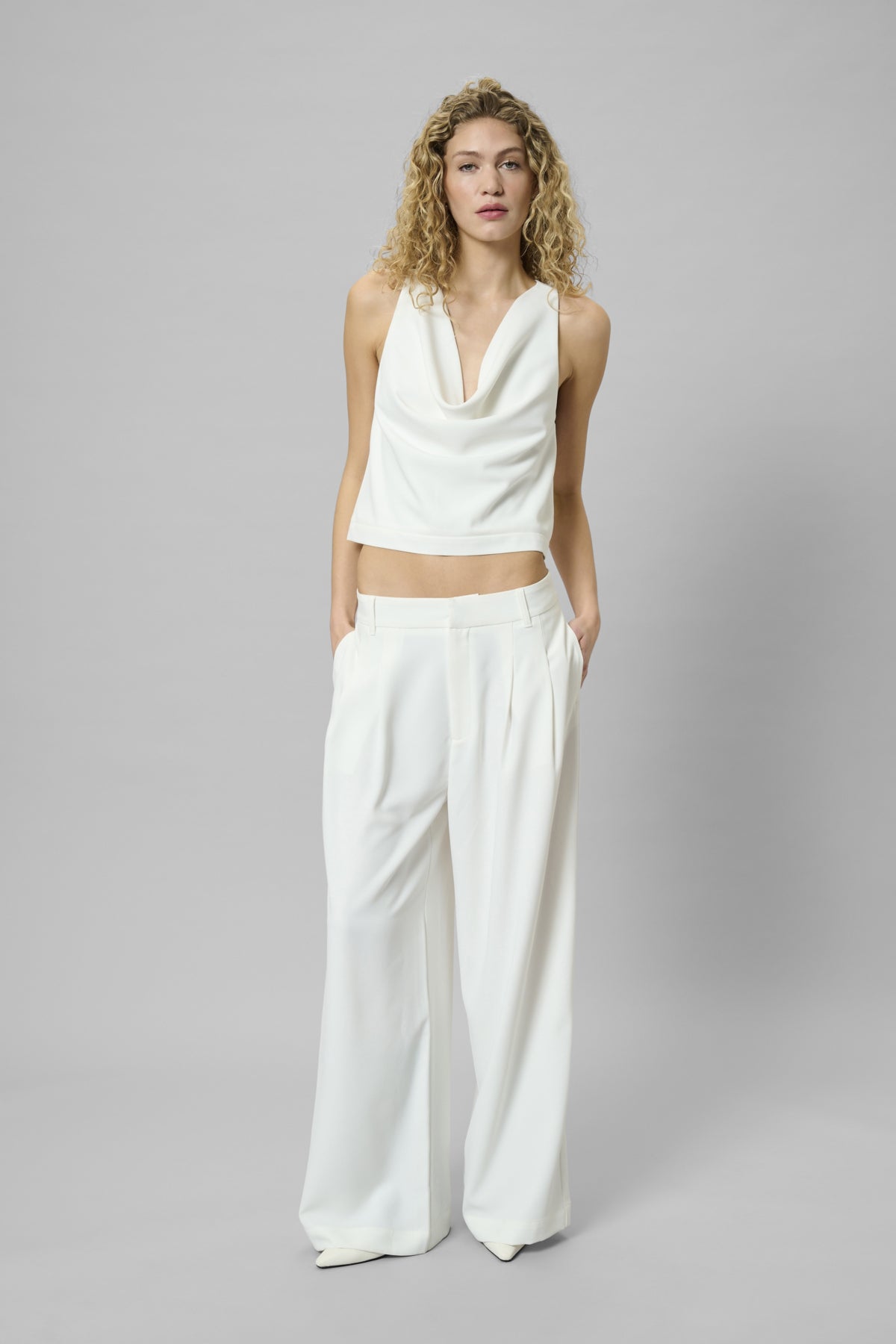 MWMille High Wide Pant Snow White - 110602 - 10705336