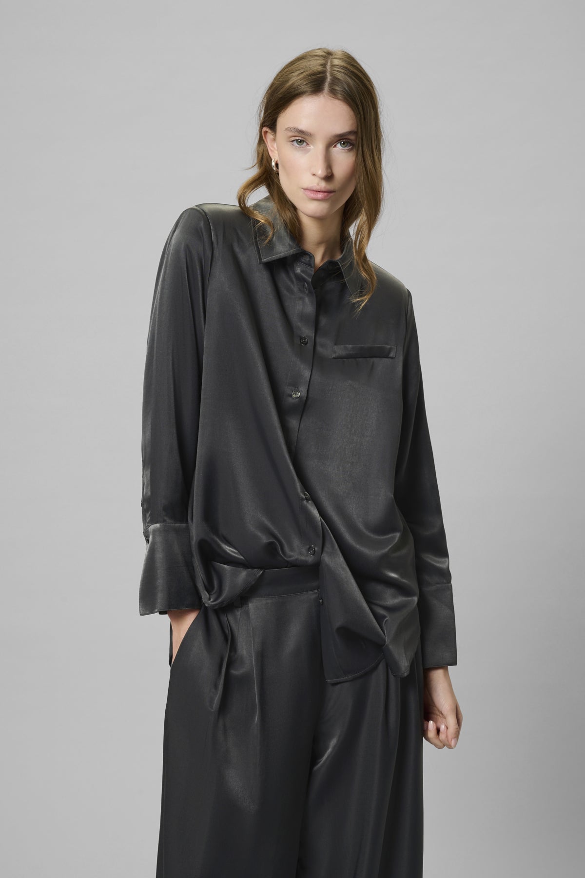 MWEstelle Shirt Asphalt - 190201 - 10705344