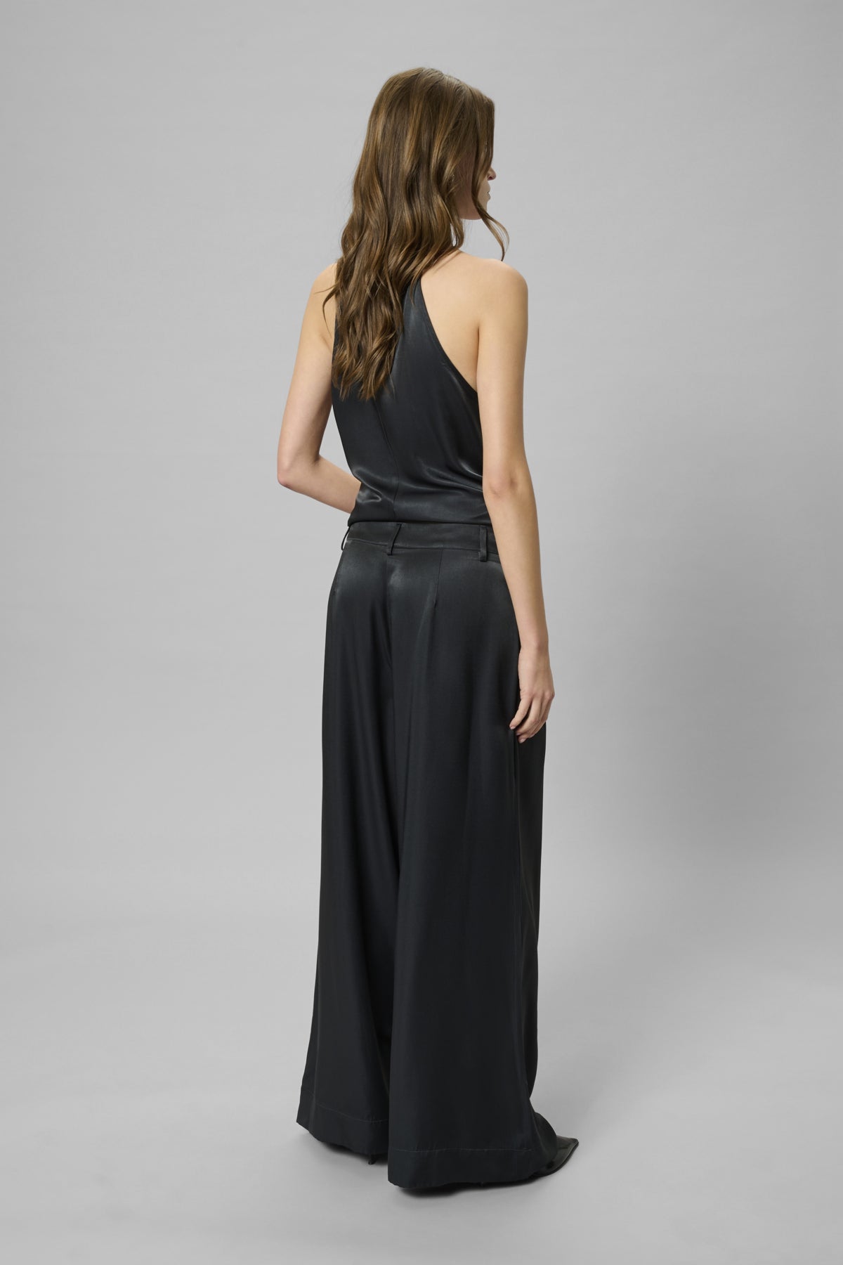 MWEstelle Wide pant Asphalt - 190201 - 10705346