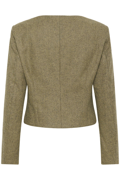 MWBilla Short blazer Amber Melange - 108729 - 10705352 Thumbnail