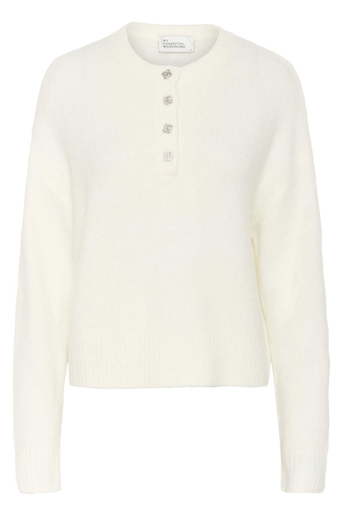 MWEllie Knit Pullover Snow White - 110602 - 10705357