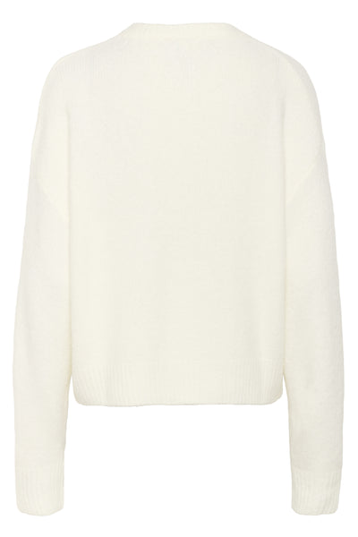 MWEllie Knit Pullover Snow White - 110602 - 10705357 Thumbnail