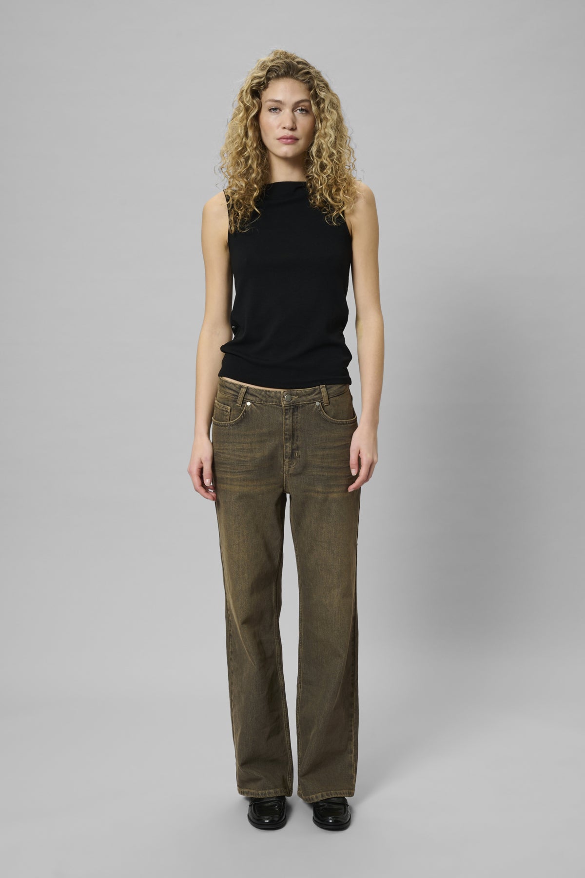 MWLouis 139 High Wide Amber Retro Wash - 108730 - 10705371