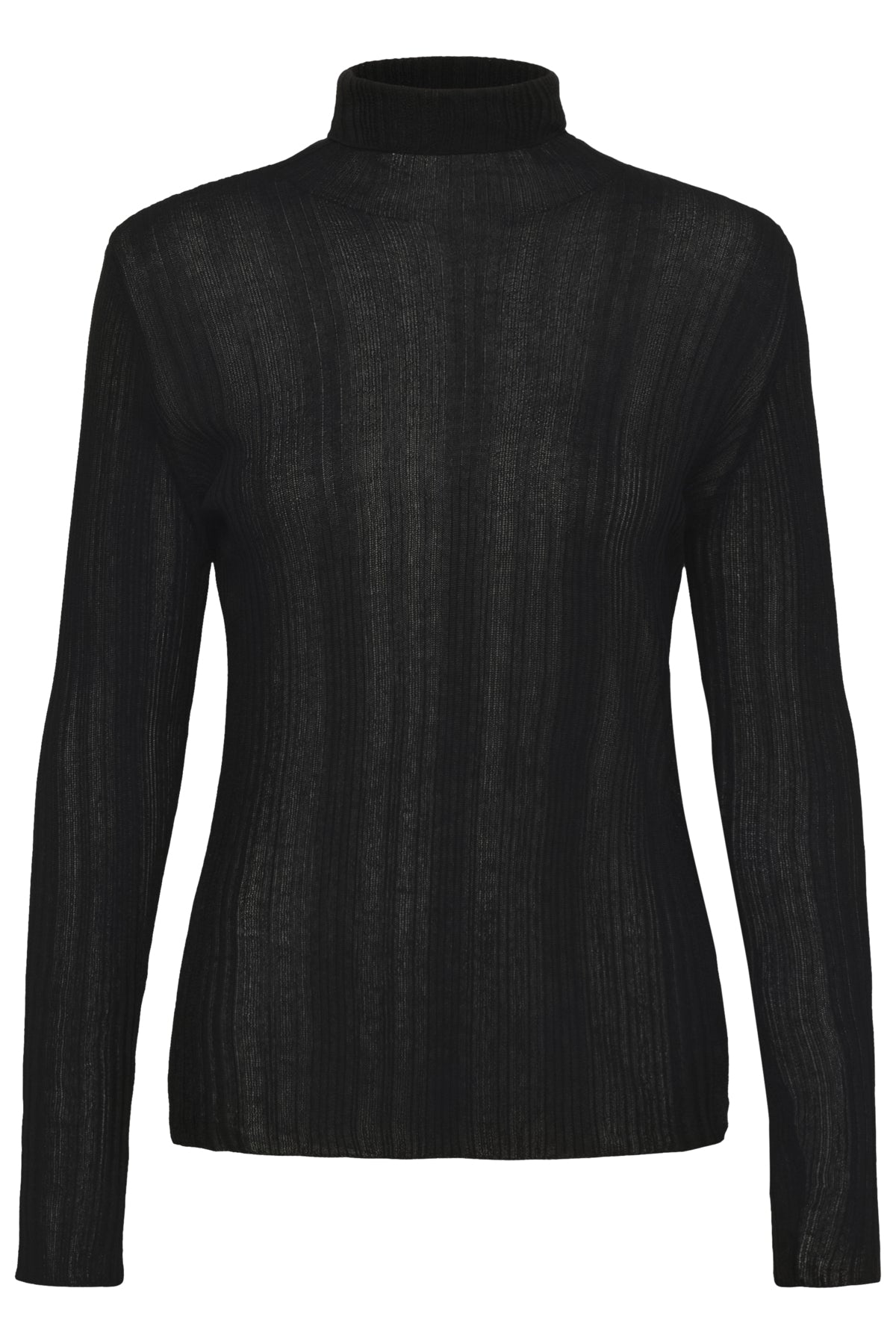 MWHaddis Rollneck blouse Black - 100031 - 10705377