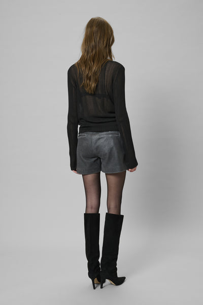 MWHaddis Rollneck blouse Black - 100031 - 10705377 Thumbnail