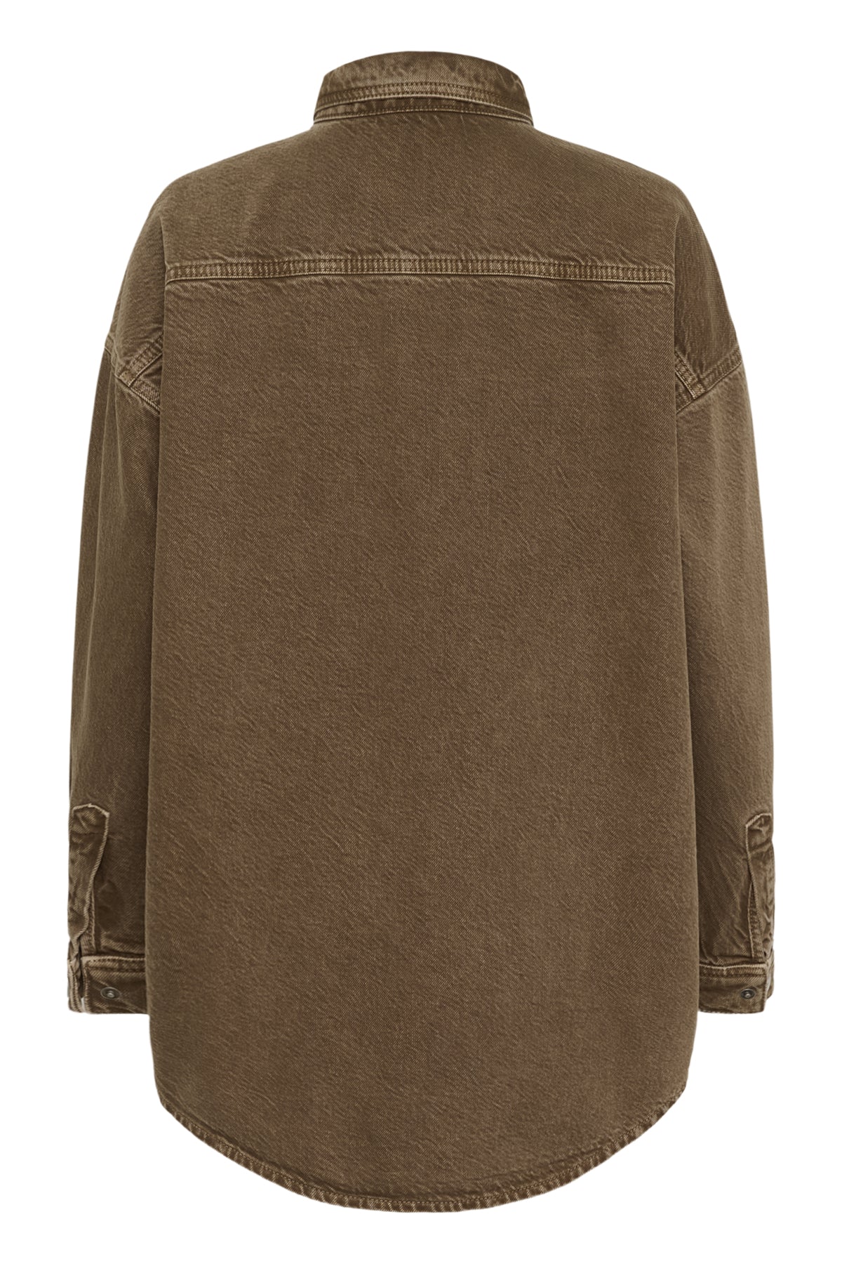 MWMalo 175 Shirt Tobacco Brown Washed - 10705393