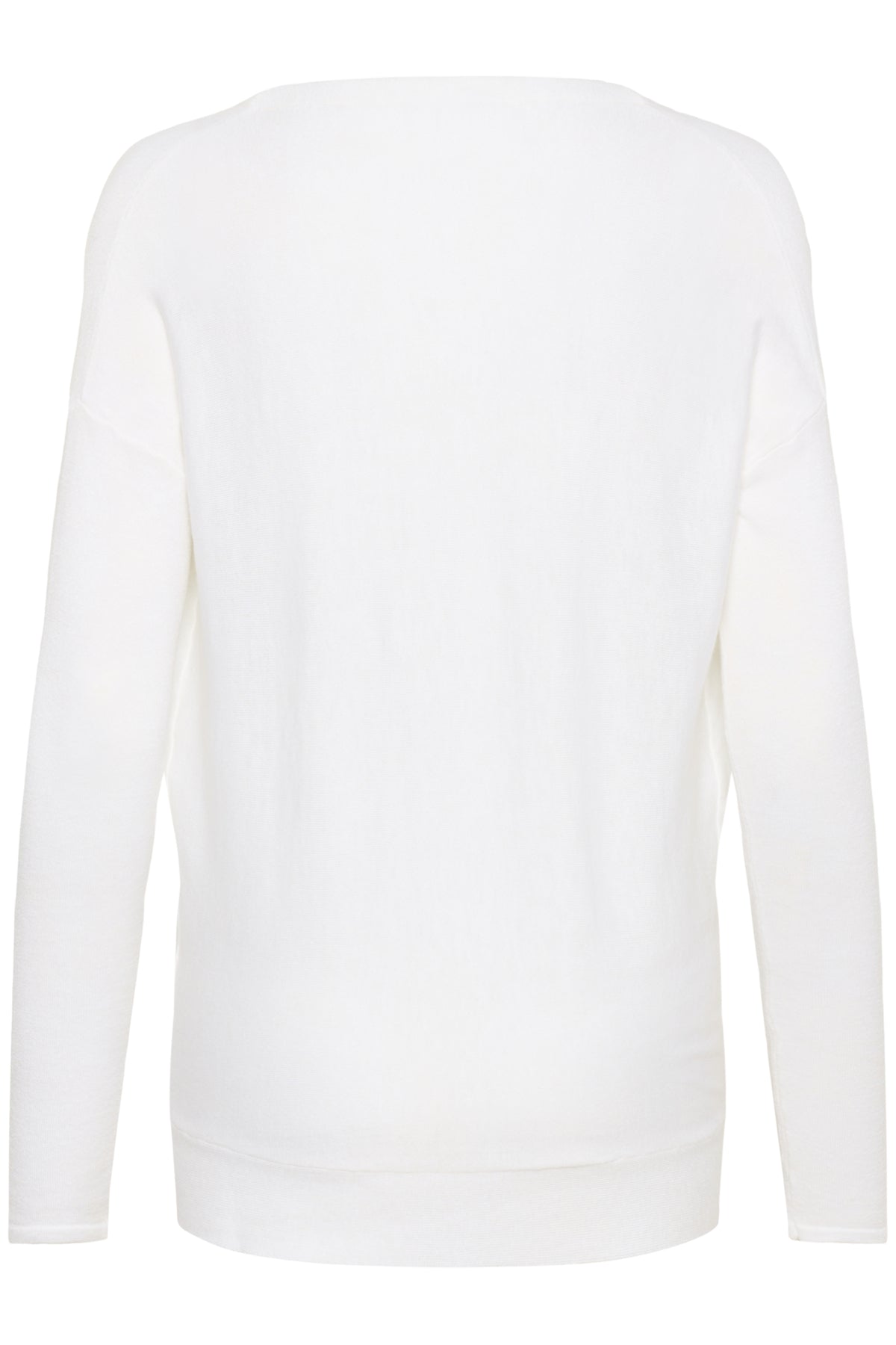 MWPolly Waterfall Knit Blouse Snow White - 110602 - 10705397