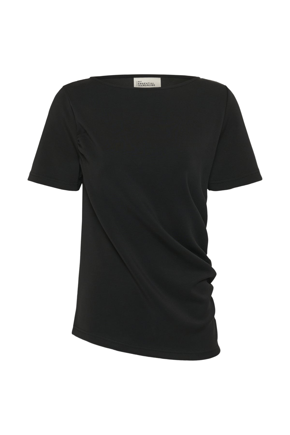 MWHelle Asymmetric Tee Black - 100031 - 10705405