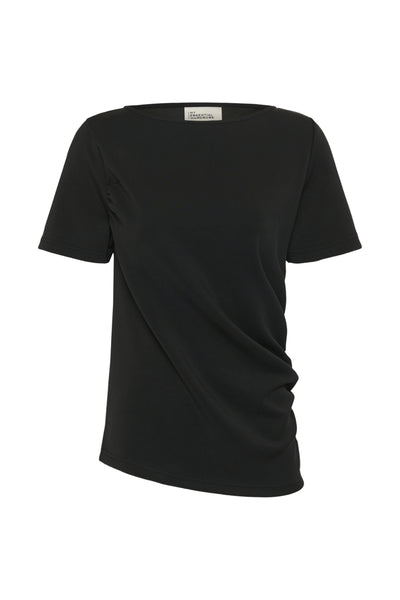 MWHelle Asymmetric Tee Black - 100031 - 10705405 Thumbnail