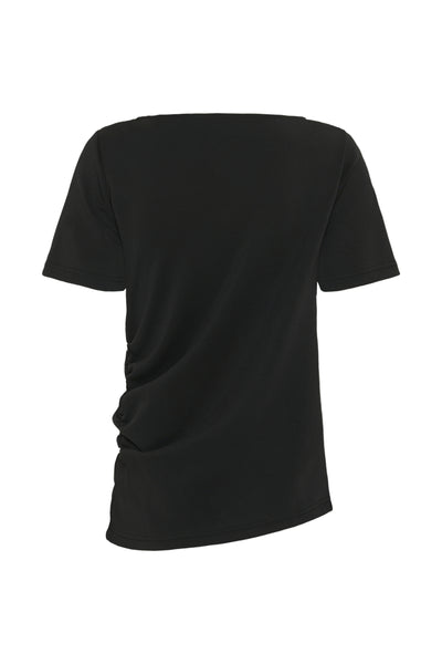 MWHelle Asymmetric Tee Black - 100031 - 10705405 Thumbnail