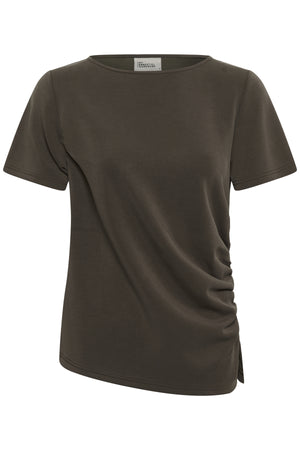 MWHelle Asymmetric Tee Major Brown - 190810 - 10705405