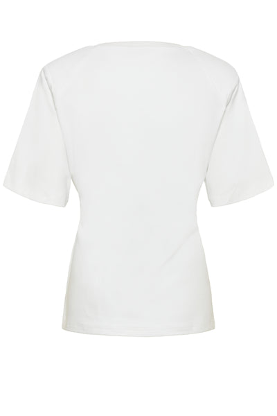 MWApir Belt Tee Snow White - 110602 - 10705415 Thumbnail