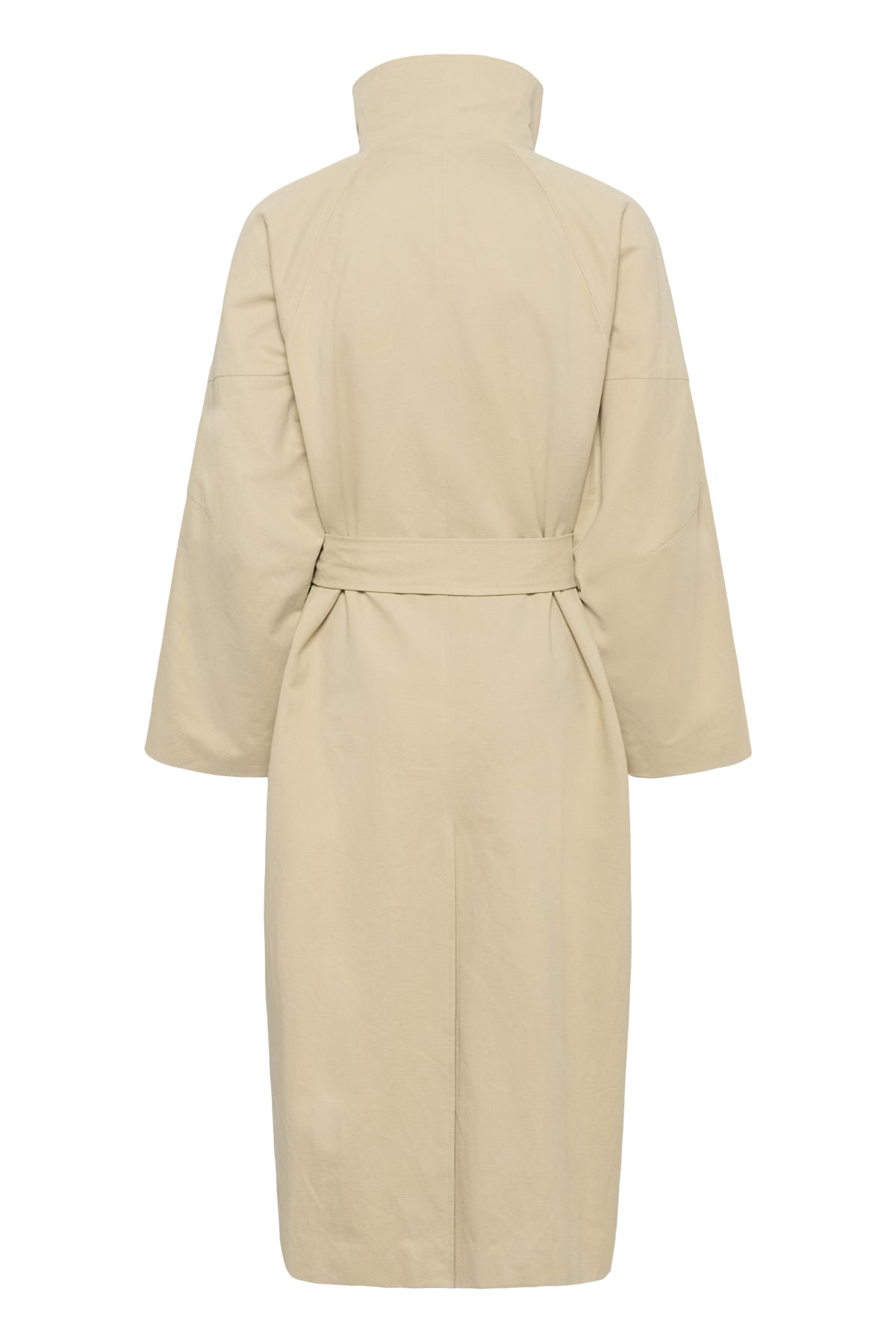 MWLyon Long Trenchcoat Brown Rice - 131105 - 10705417