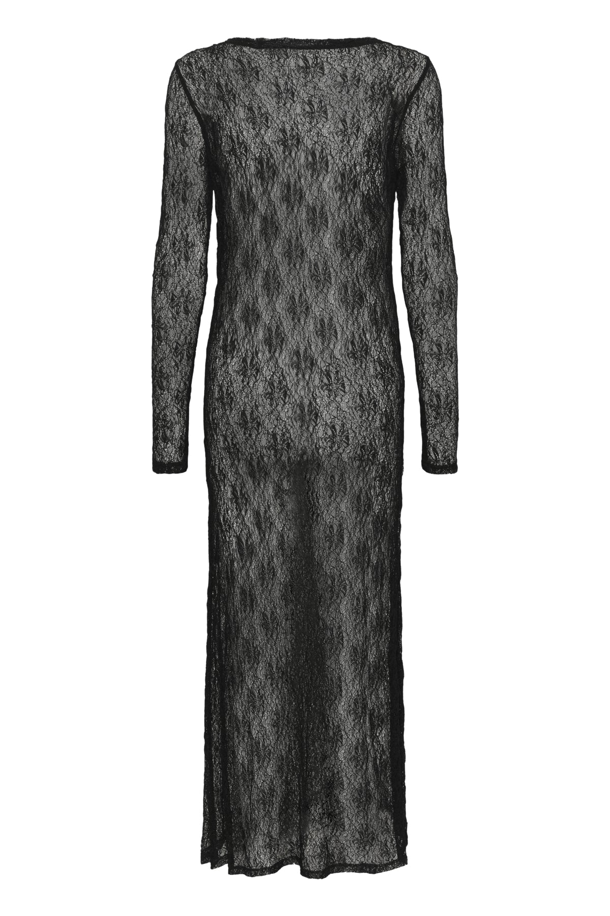 MWRita Boatneck LS Dress Black - 100031 - 10705419