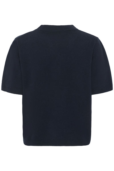 MWJola Knit Pullover SS Dark Sapphire Blue - 103565 - 10705421 Thumbnail