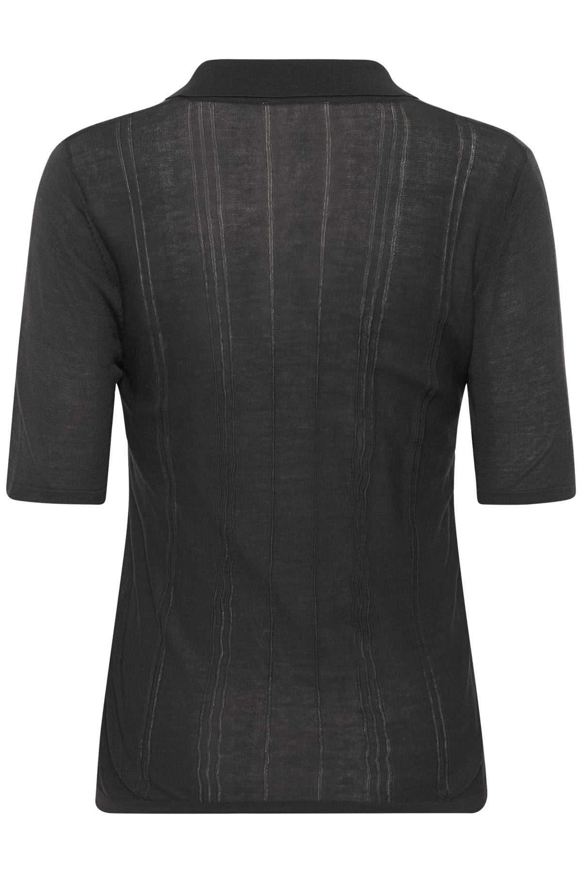 MWEnise Knit Polo Blouse Dark Shadow - 193906 - 10705423