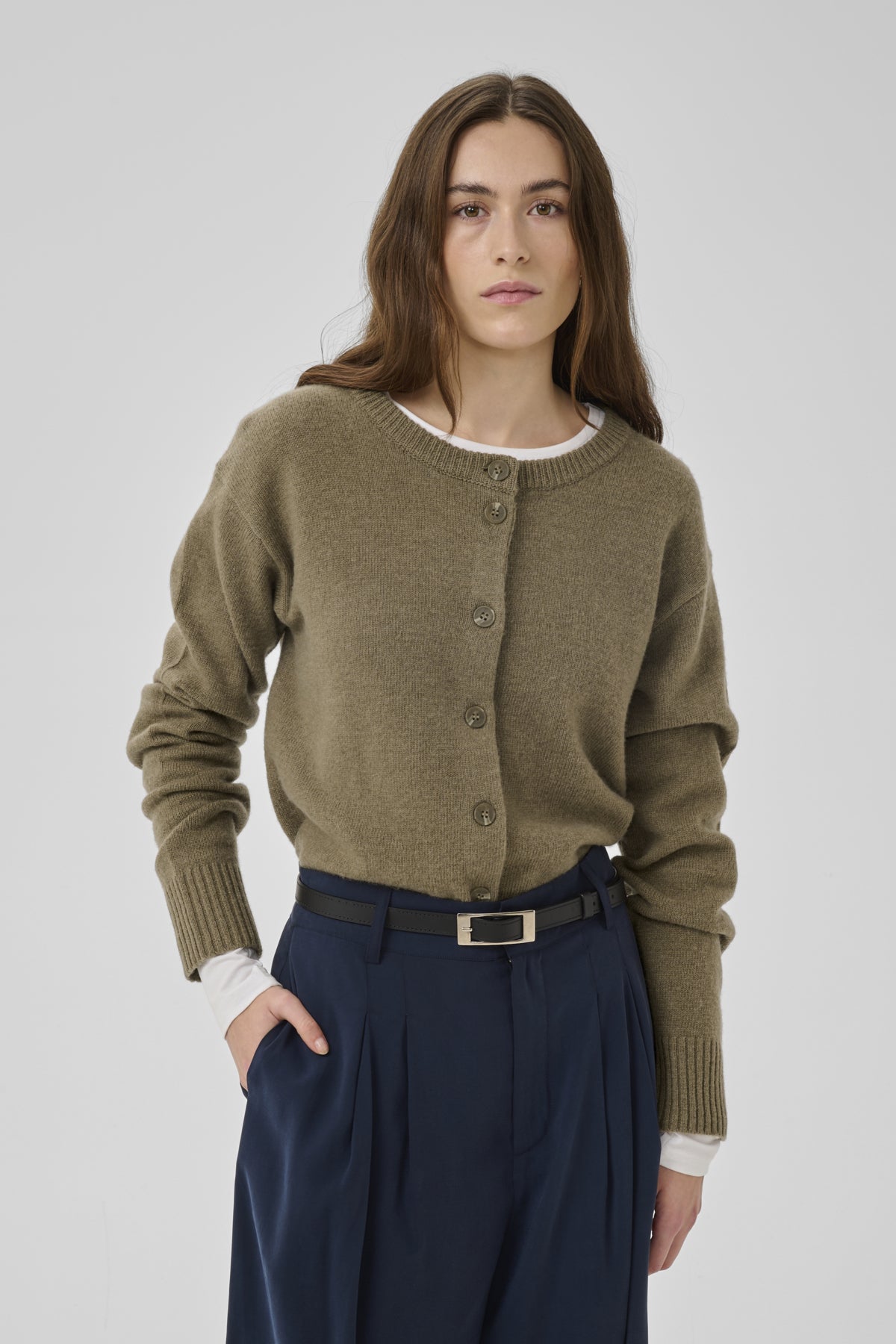 MWHuxi Knit Cardigan Capers - 180820 - 10705425