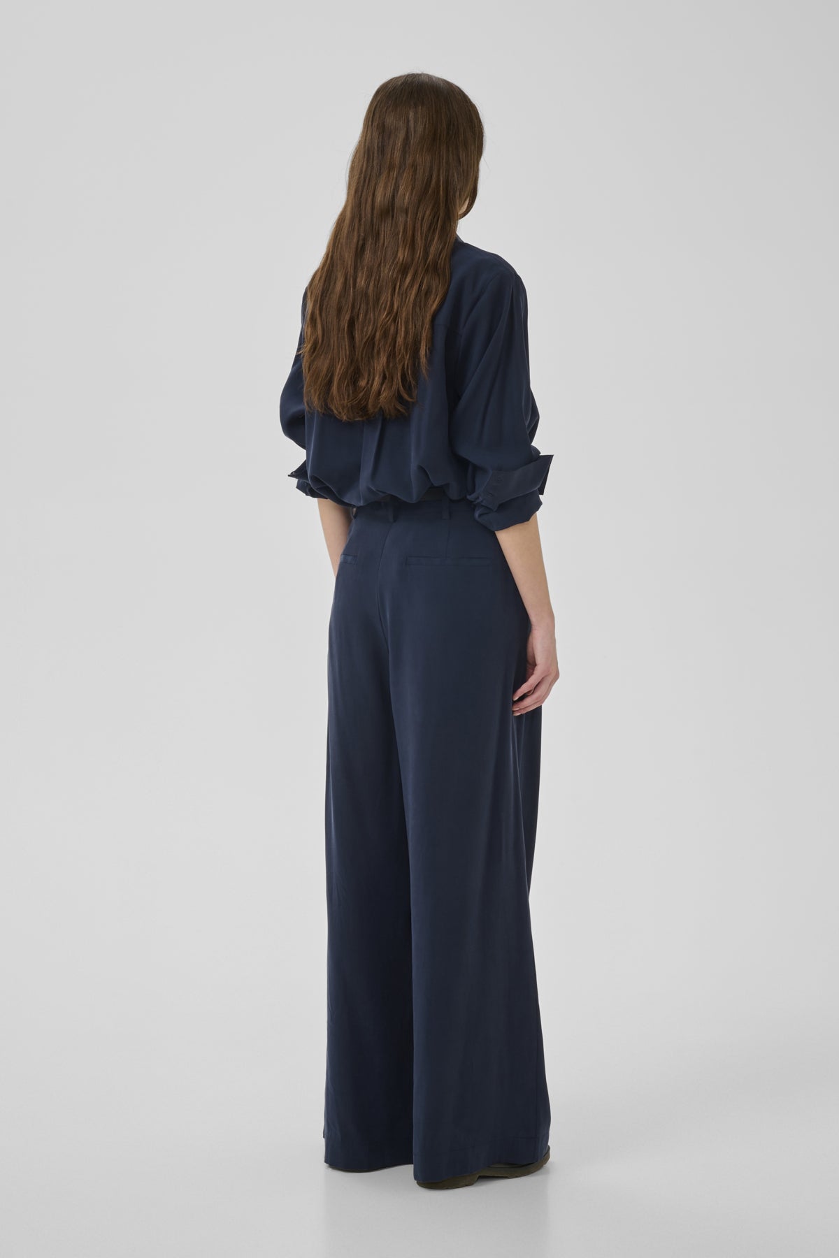 MWMindy High Wide pant Dark Sapphire Blue - 103565 - 10705433