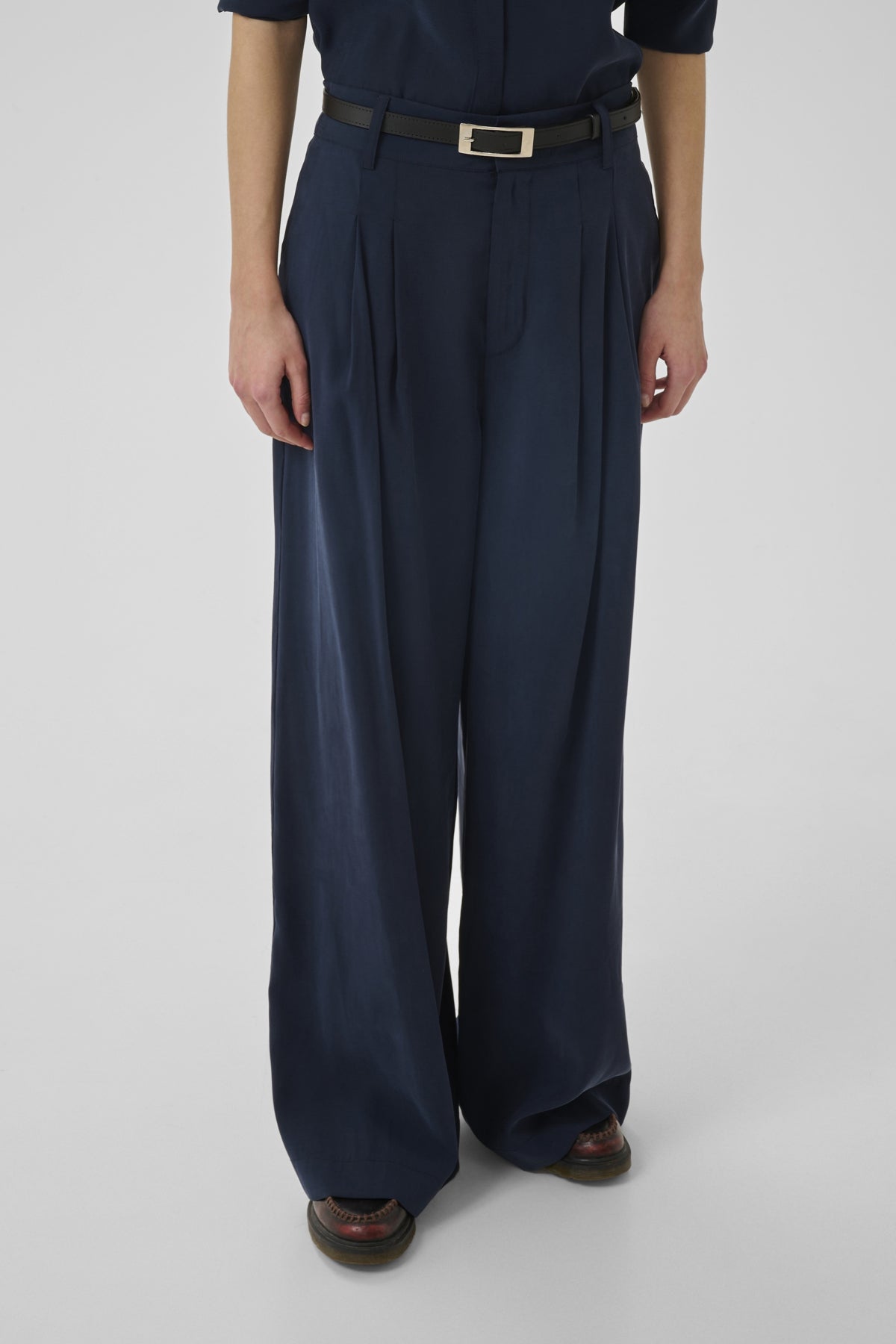 MWMindy High Wide pant Dark Sapphire Blue - 103565 - 10705433