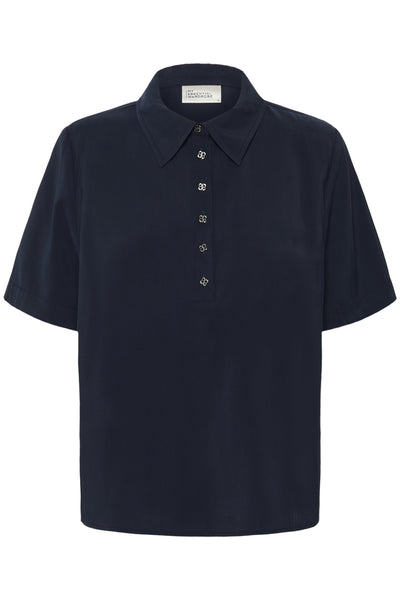 MWMindy Polo Tee Dark Sapphire Blue - 103565 - 10705434 Thumbnail