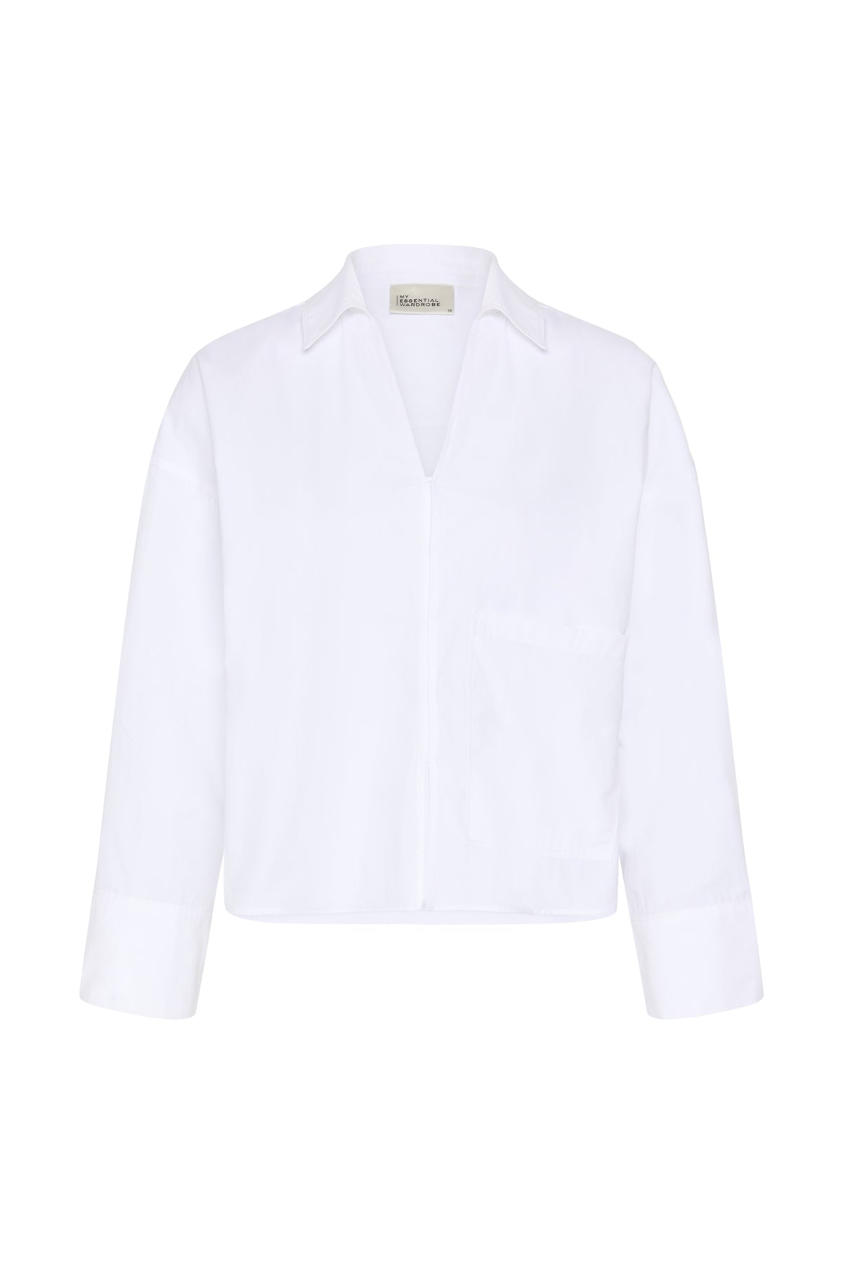 MWSunna Boxy Short Shirt Bright White - 110601 - 10705436