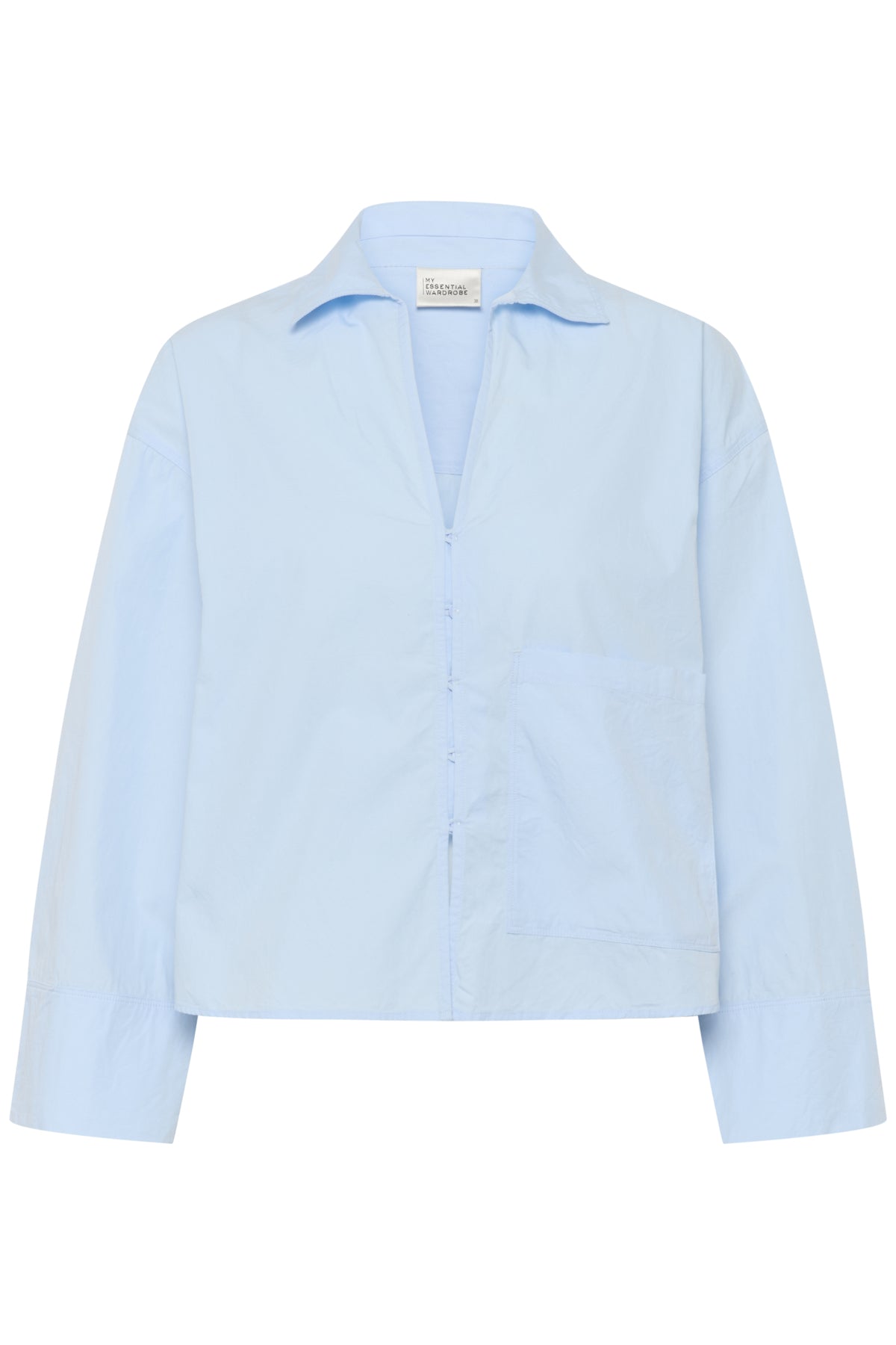 MWSunna Boxy Short Shirt Cashmere Blue - 144115 - 10705436