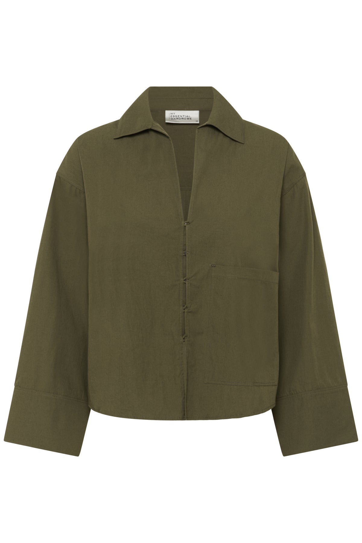 MWSunna Boxy Short Shirt Capers - 180820 - 10705436