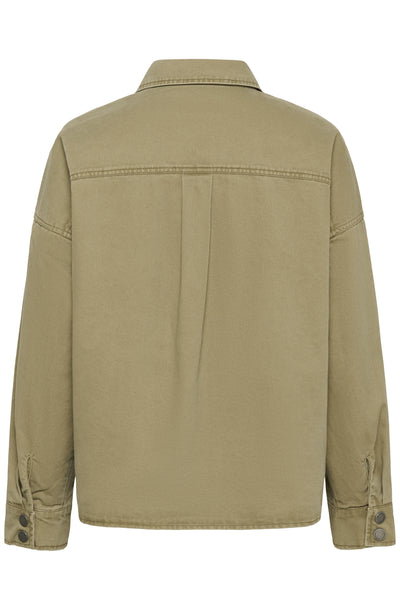 MWLisva 179 Shirt Light Capers Washed - 109138 - 10705438 Thumbnail