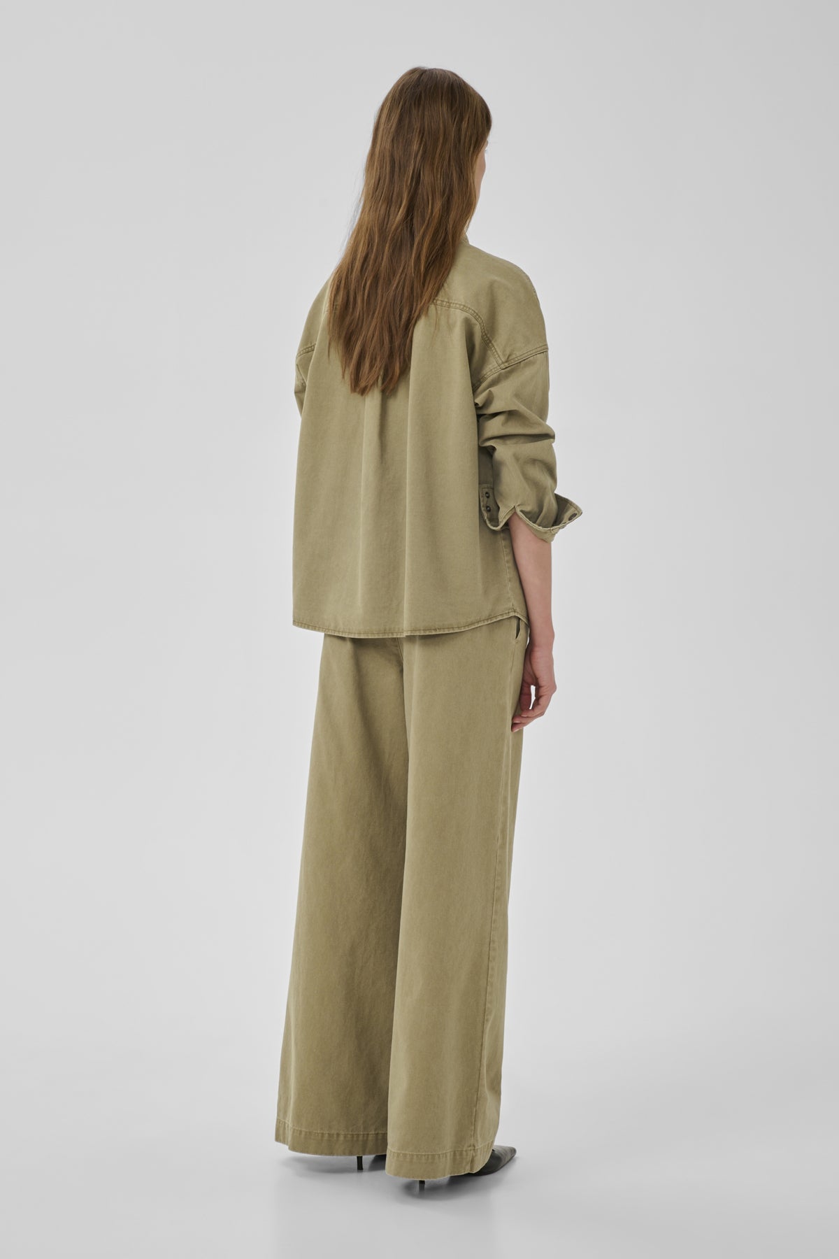 MWLisva 179 Shirt Light Capers Washed - 109138 - 10705438