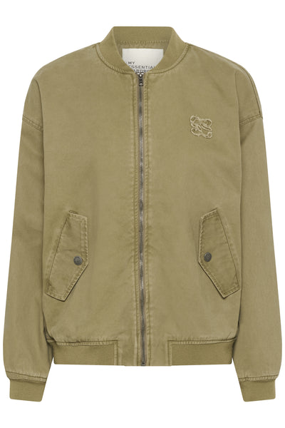 MWLisva  Bomber Jacket Light Capers Washed - 109138 - 10705439 Thumbnail