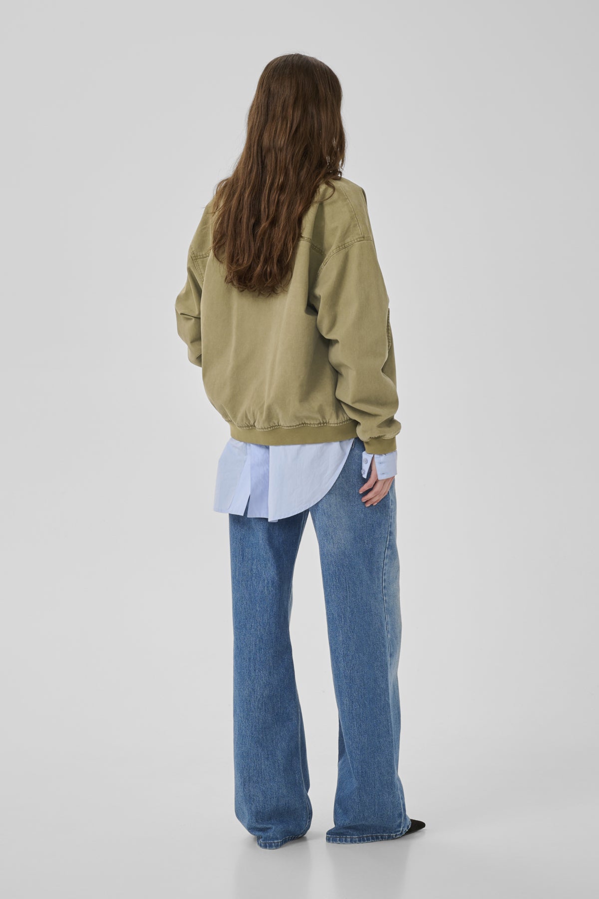 MWLisva  Bomber Jacket Light Capers Washed - 109138 - 10705439
