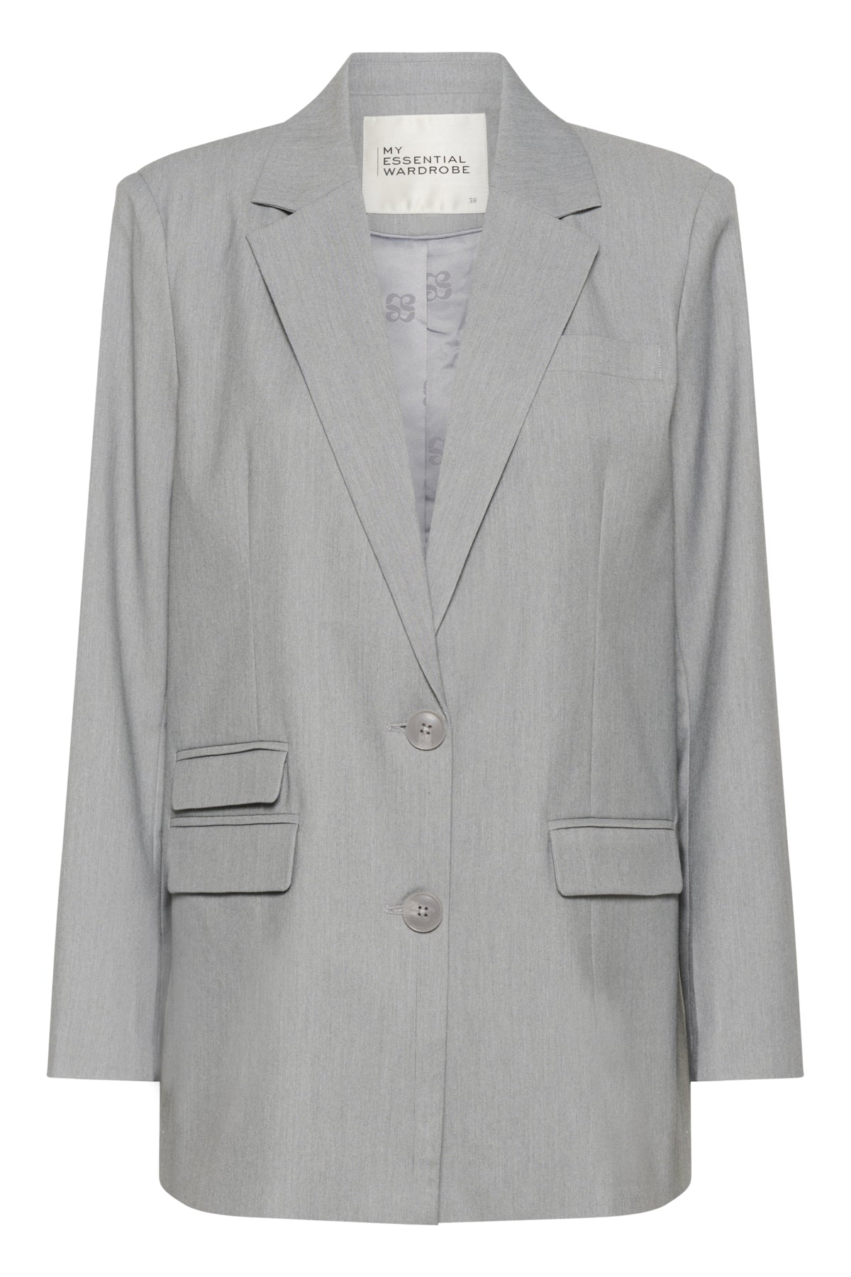 MWHanna Blazer Light Grey Melange - 100378 - 10705440