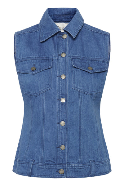 MWSaka 180 Shaped Vest Clear blue wash - 109358 - 10705442 Thumbnail