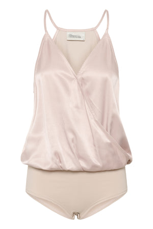 MWEstelle Wrap Bodystock Pale Rose - 109212 - 10705443