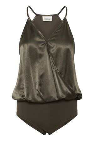 MWEstelle Wrap Bodystock Major Brown - 190810 - 10705443