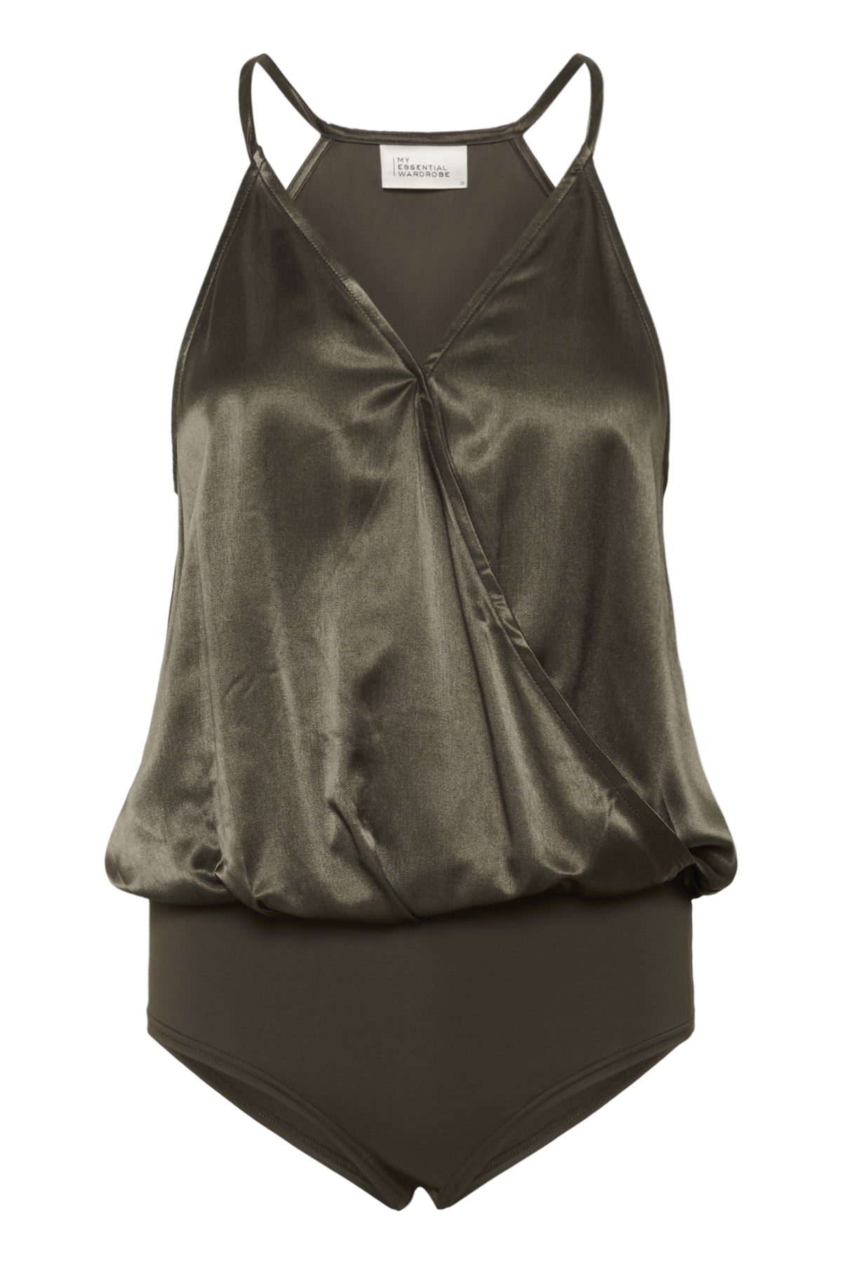 MWEstelle Wrap Bodystock Major Brown - 190810 - 10705443