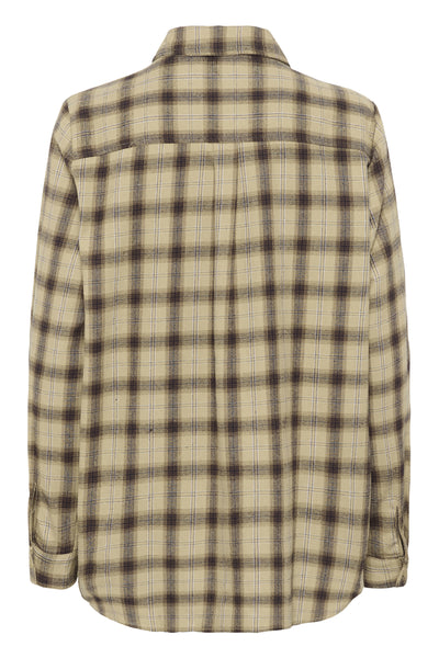 MWSahim Shirt Capers W. Brown Rice Check - 1 - 10705444 Thumbnail