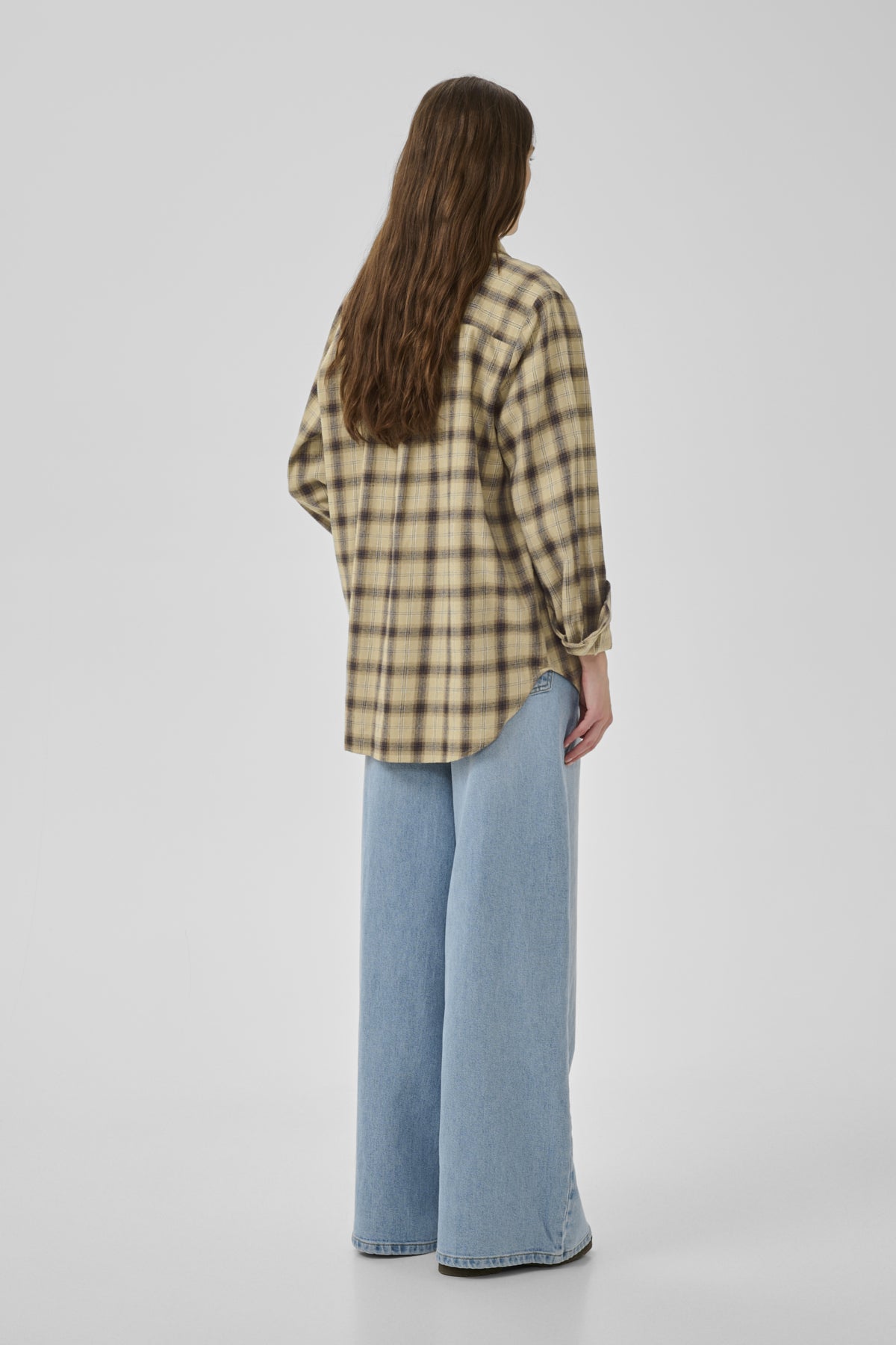 MWSahim Shirt Capers W. Brown Rice Check - 1 - 10705444