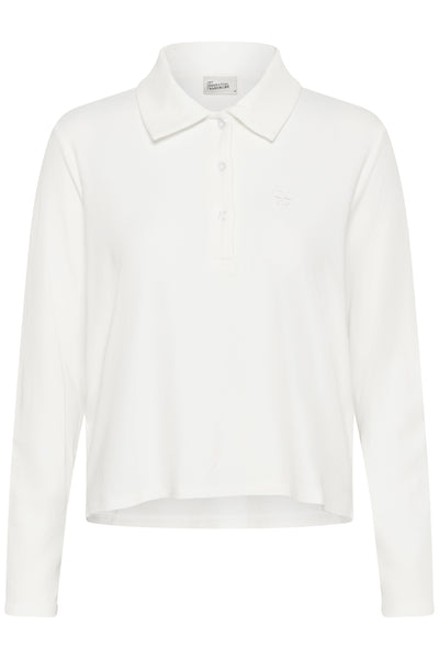 MWNupti Polo Blouse Snow White - 110602 - 10705445 Thumbnail
