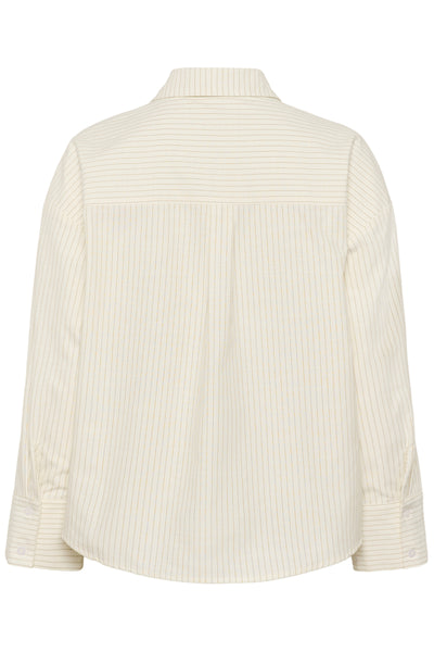 MWLennie Boxy Shirt Snow White - 110602 - 10705447 Thumbnail