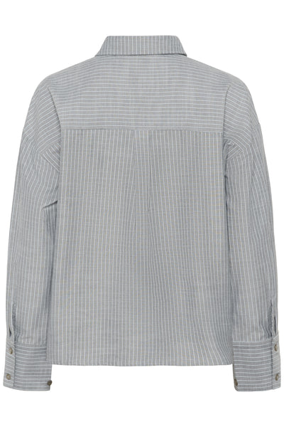 MWLennie Boxy Shirt Cashmere Blue - 144115 - 10705447 Thumbnail