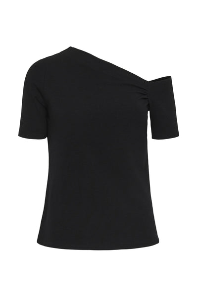 MWNupti Off Shoulder Tee Black - 100031 - 10705450 Thumbnail
