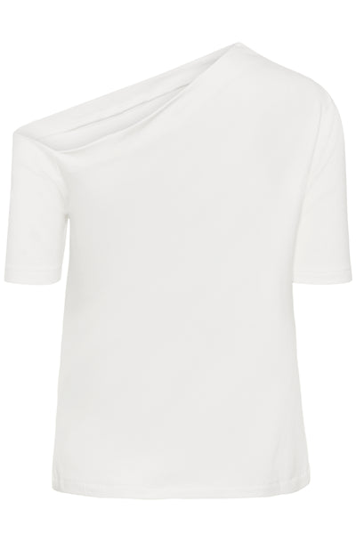 MWNupti Off Shoulder Tee Snow White - 110602 - 10705450 Thumbnail