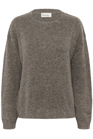 MWPaloma Fine Knit Pullover Brown melange - 108621 - 10705454